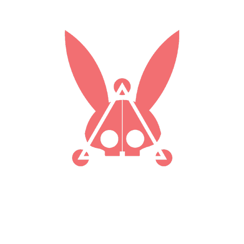 Red Rabbit Tattoo Logo